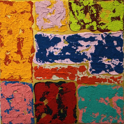 GOLDEN HORIZON de Friedhelm Wolfrat, Pintura a la venta en Singulart