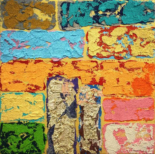 VERHAFTET DIE ÜBLICHEN VERDÄCHTIGEN di Friedhelm Wolfrat, Pittura in vendita su Singulart