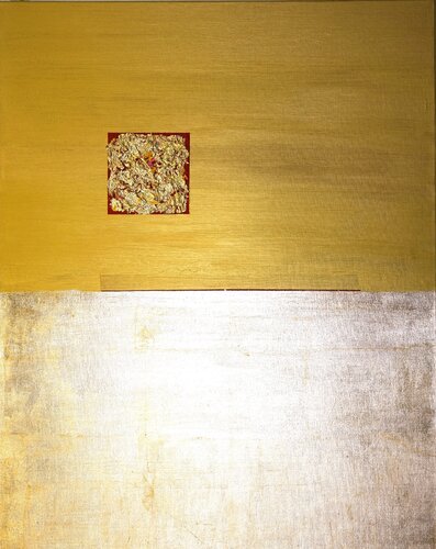 GOLDEN FUTURE von Friedhelm Wolfrat, Malerei kaufen auf Singulart