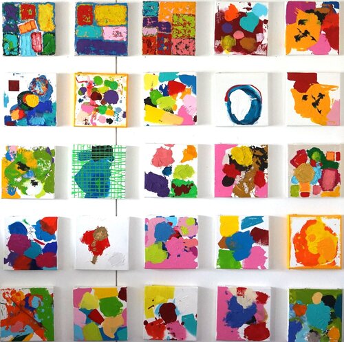 25 von Friedhelm Wolfrat, Malerei kaufen auf Singulart