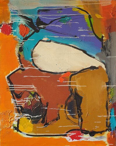 NADOR di Friedhelm Wolfrat, Pittura in vendita su Singulart