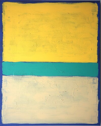 Unter den Wolken No 5 di Friedhelm Wolfrat, Pittura in vendita su Singulart