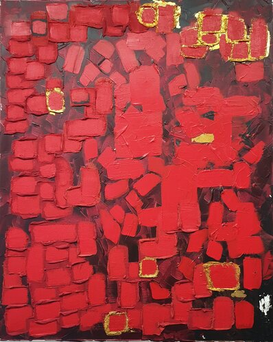 PEKING di Friedhelm Wolfrat, Pittura in vendita su Singulart