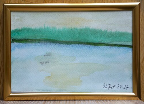 METTNAU von Friedhelm Wolfrat, Malerei kaufen auf Singulart