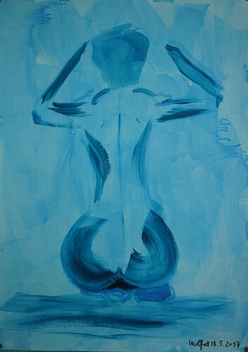 JANA di Friedhelm Wolfrat, Pittura in vendita su Singulart