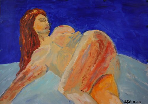 Lisa van Friedhelm Wolfrat, Schilderij te koop op Singulart