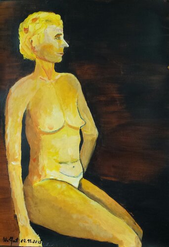 STEFFI di Friedhelm Wolfrat, Pittura in vendita su Singulart