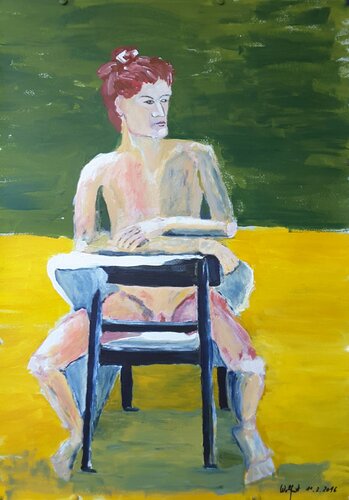 SOPHIE van Friedhelm Wolfrat, Schilderij te koop op Singulart