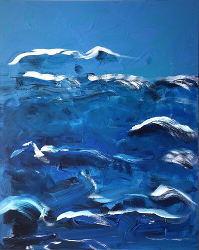 RAUE SEE di Friedhelm Wolfrat, Pittura in vendita su Singulart