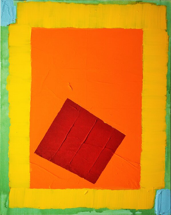 GEOMETRIE  RED 1 Friedhelm Wolfrat