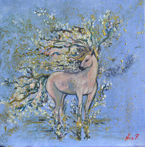 Horse Spring von Ponditerra Nino, Malerei kaufen auf Singulart