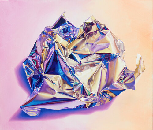 Aluminium III Foil Color de Morgan Bisoux, Pintura a la venta en Singulart