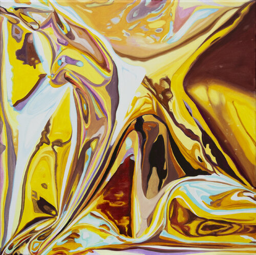 Watergold II de Morgan Bisoux, Pintura a la venta en Singulart