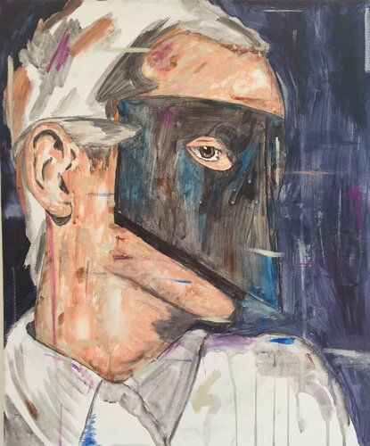 Voir pour ne rien dire by David Mirac, Painting for Sale on Singulart