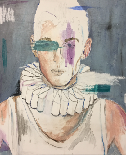 Aveuglé by David Mirac, Painting for Sale on Singulart
