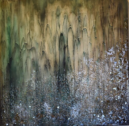 Organic Greens di Tamara Bettencourt, Pittura in vendita su Singulart