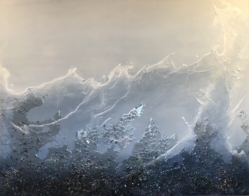 Deep Blue von Tamara Bettencourt, Malerei kaufen auf Singulart