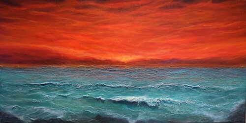 Tuscan Skies by Tamara Bettencourt, Painting for Sale on Singulart
