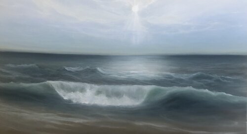 Luminous Wave 2 par Tamara Bettencourt, Peinture en vente sur Singulart