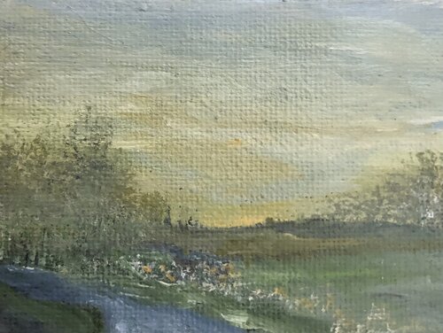 Green Valley van Tamara Bettencourt, Schilderij te koop op Singulart