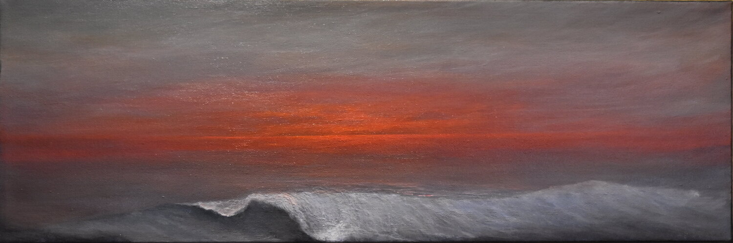 The Sun Sets for you Tamara Bettencourt Dipinto originale in vendita