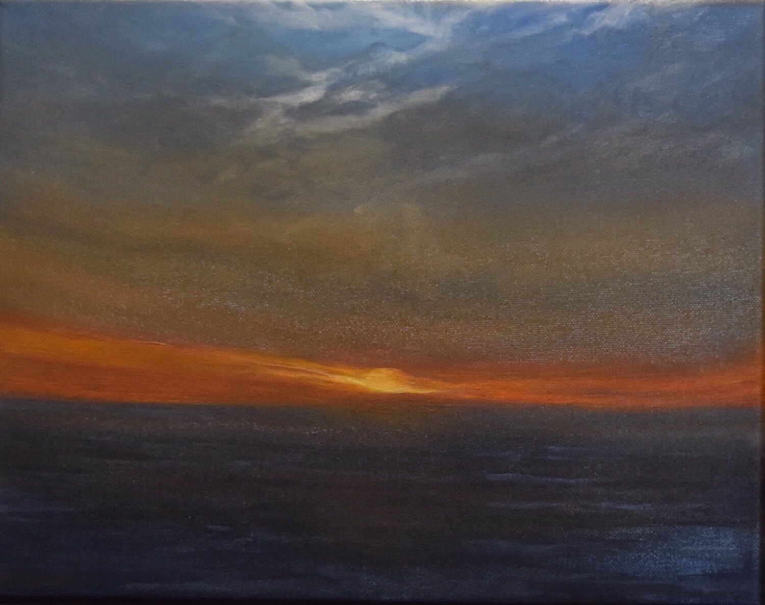 Day is breaking and hearts are too Tamara Bettencourt Originalgemälde zu verkaufen