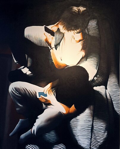 Momento 2 di Giovanni Sanesi, Pittura in vendita su Singulart