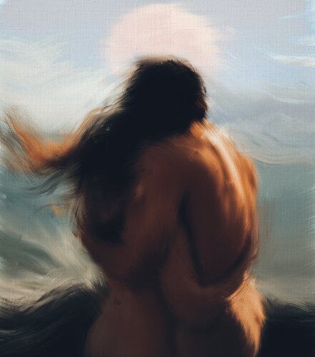 Arcanum 6 - the lovers by Giovanni Sanesi, 회화 for Sale on Singulart