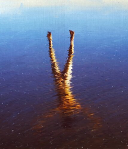 Substraction path by Giovanni Sanesi, 회화 for Sale on Singulart