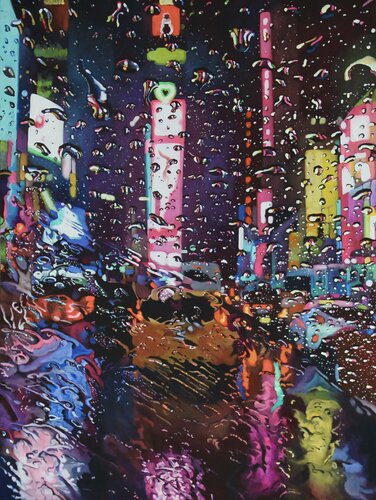 Licorice Sky di Michael Steinbrick, Pittura in vendita su Singulart