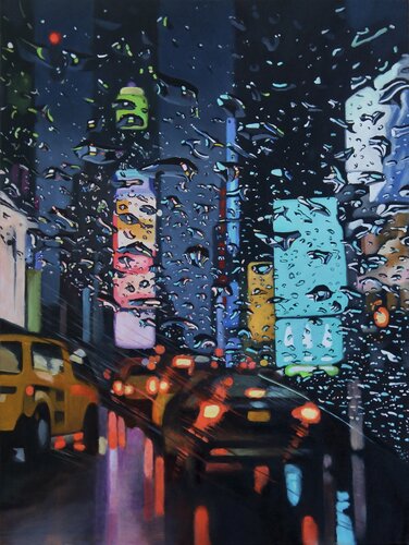 Magical Rains by Michael Steinbrick, Painting for Sale on Singulart