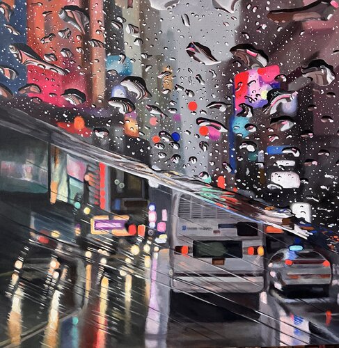 Dividing Reality by Michael Steinbrick, 絵画 for Sale on Singulart