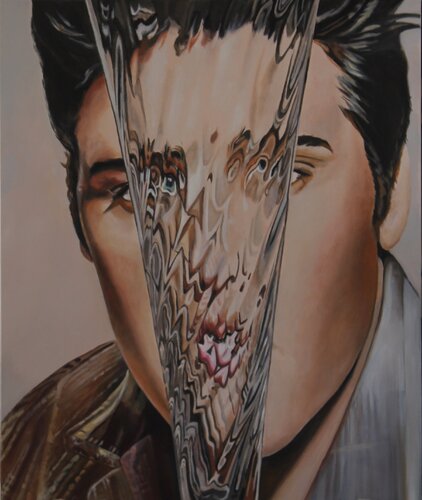 V for Viva van Michael Steinbrick, Schilderij te koop op Singulart