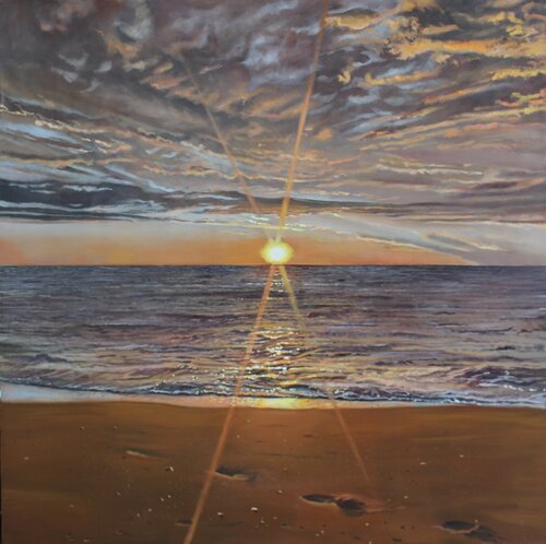 Footprints van Michael Steinbrick, Schilderij te koop op Singulart
