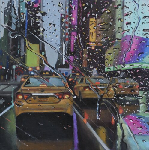 Rainbow Splash di Michael Steinbrick, Pittura in vendita su Singulart