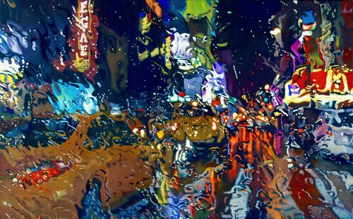 Boccioni's Way by Michael Steinbrick, Painting for Sale on Singulart