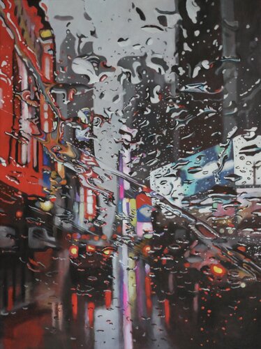 Scarlett Rains par Michael Steinbrick, Peinture en vente sur Singulart