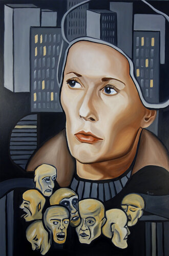 Blindness par Thomas Pramhas, Peinture en vente sur Singulart