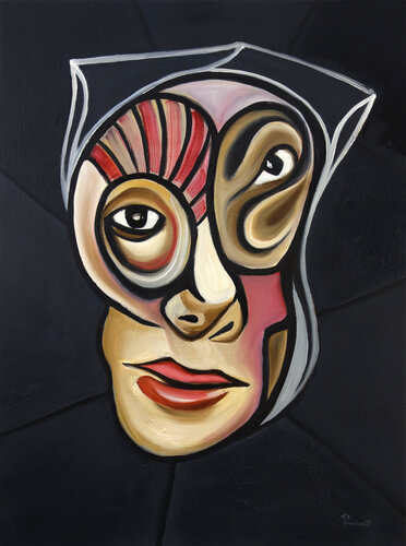 Paloma van Thomas Pramhas, Schilderij te koop op Singulart