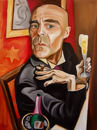 Supermax van Thomas Pramhas, Schilderij te koop op Singulart