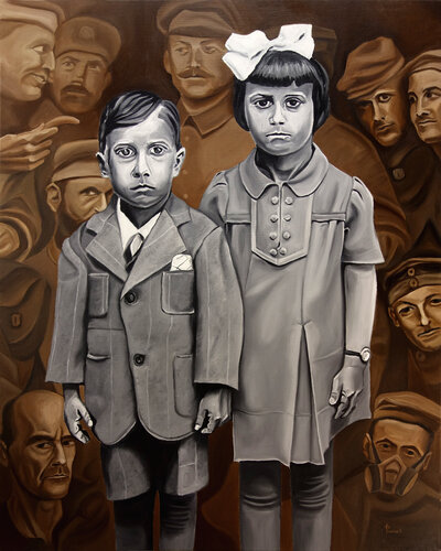 Siblings Day von Thomas Pramhas, Malerei kaufen auf Singulart
