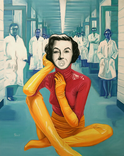 Queen of Comedy di Thomas Pramhas, Pittura in vendita su Singulart