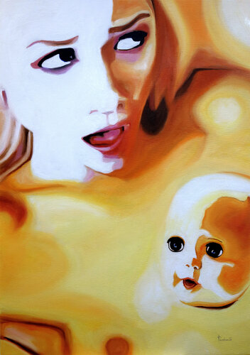 Babylon van Thomas Pramhas, Schilderij te koop op Singulart