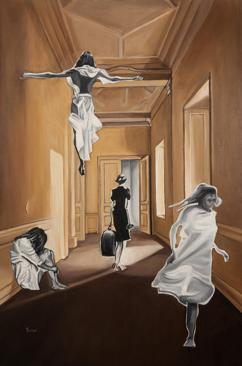 One Way (social distancing) Thomas Pramhas