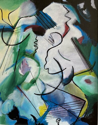 Clouds by Doc Heiens, Painting for Sale on Singulart