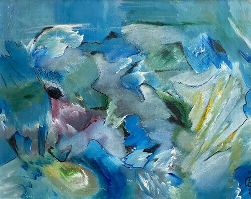 A Family of Birds by Doc Heiens, Painting for Sale on Singulart