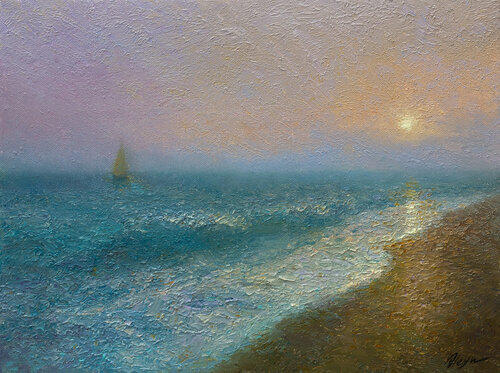 Sea di Dmitry Oleyn, Pittura in vendita su Singulart