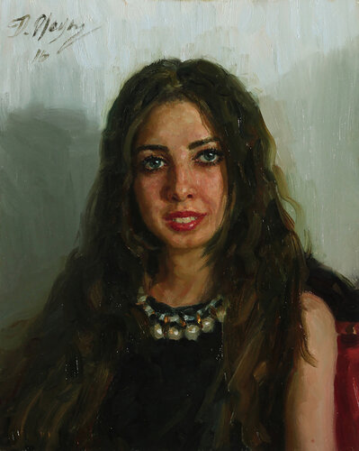 Mona Risha by Dmitry Oleyn, 회화 for Sale on Singulart