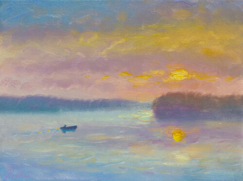 Sunrise di Dmitry Oleyn, Pittura in vendita su Singulart