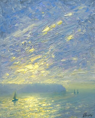 Sea par Dmitry Oleyn, Peinture en vente sur Singulart